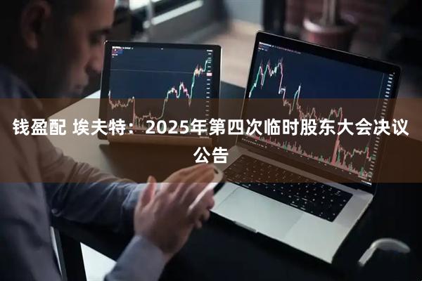 钱盈配 埃夫特：2025年第四次临时股东大会决议公告