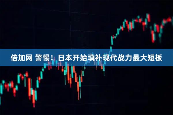 倍加网 警惕！日本开始填补现代战力最大短板